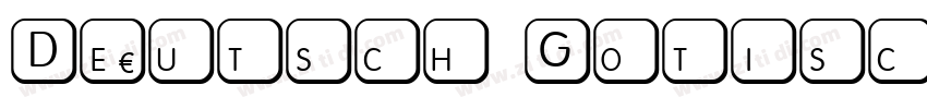 Deutsch Gotisch字体转换